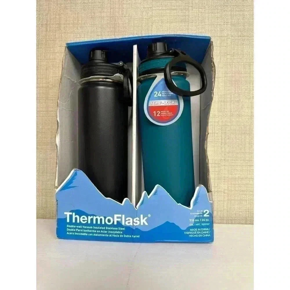 Thermoflask (2) 24 oz water bottles